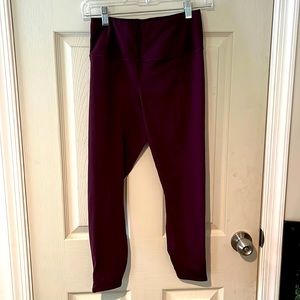 Dark purple leggings